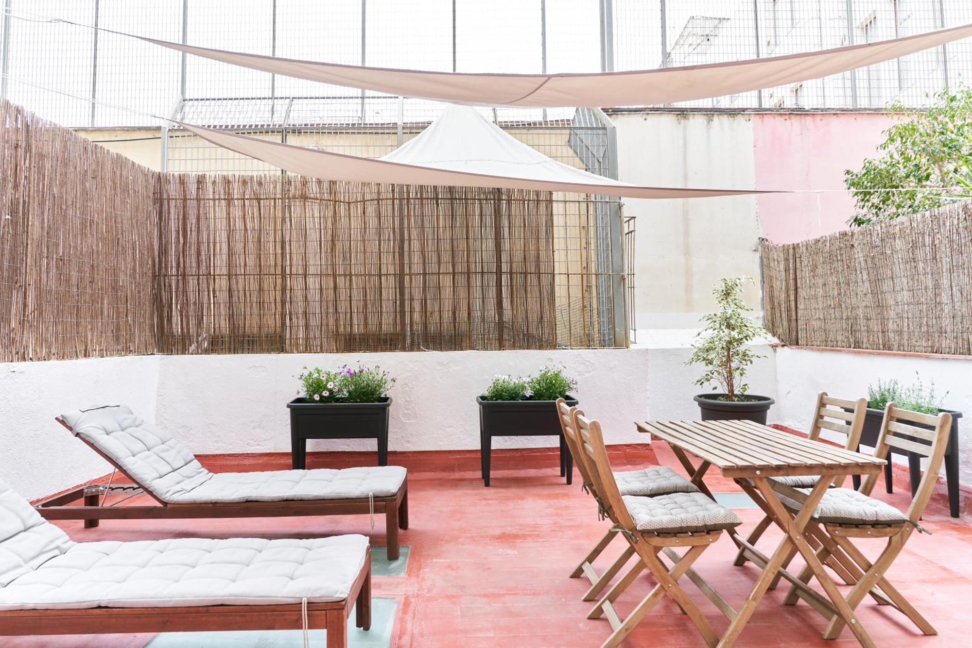 HA Diputació terrace apartment Barcelona Exterior foto